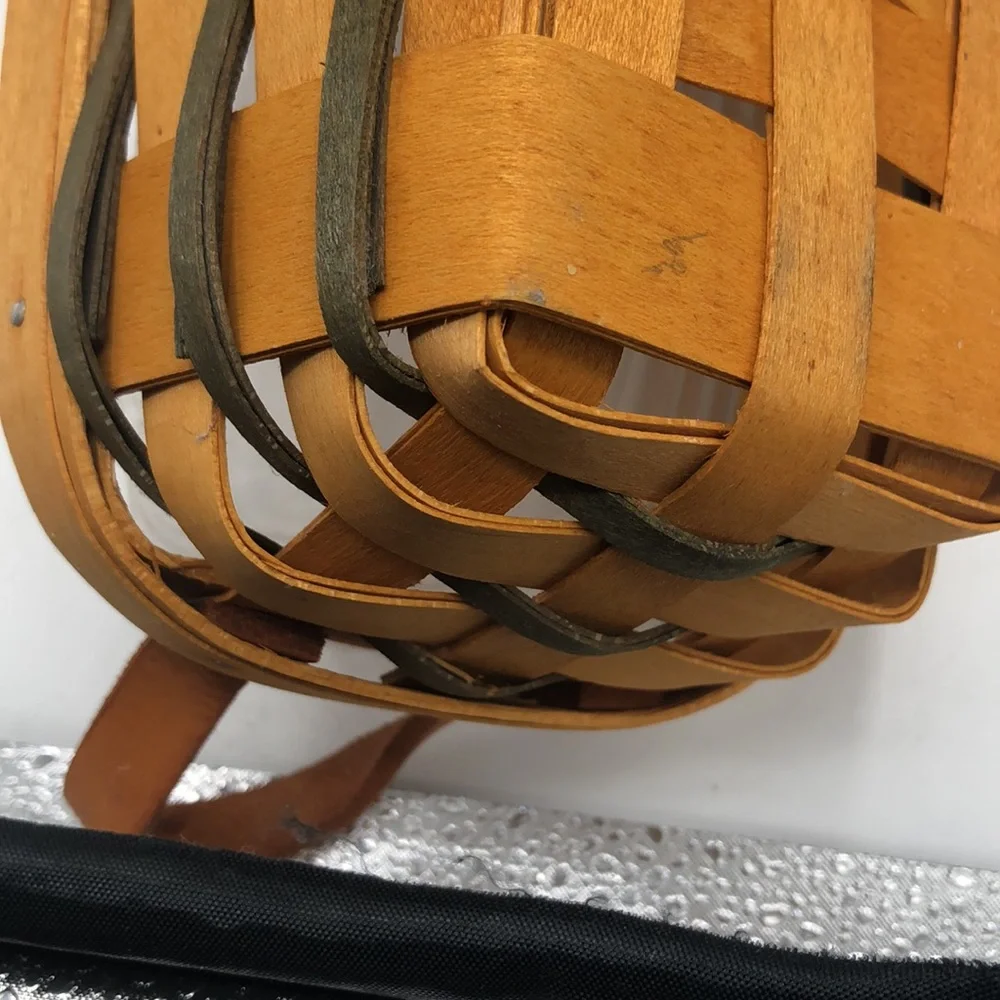 Longaberger Handwoven Bread Basket 11